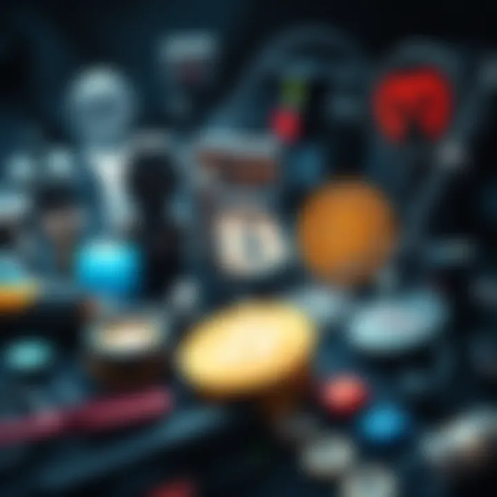 A collection of essential crypto tools displayed, highlighting their durability and functionality during market fluctuations.