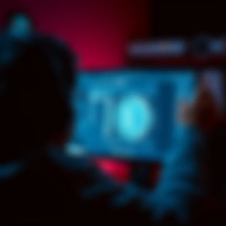 A person staring in disbelief at a computer screen showing a drained cryptocurrency wallet, feeling vulnerable and helpless