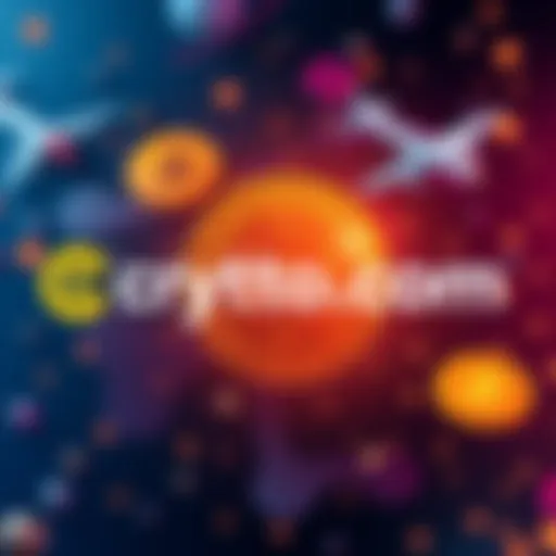Crypto.com Pay Expansion Crypto.com logo featuring partnerships with Dubai Duty Free and premium flights. Bitcoin and crypto symbols in the background.