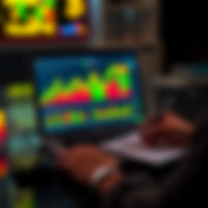 Cryptocurrency Growth A person analyzing cryptocurrency charts on a laptop with a notepad beside them, symbolizing the impact of regulatory clarity on crypto investment.