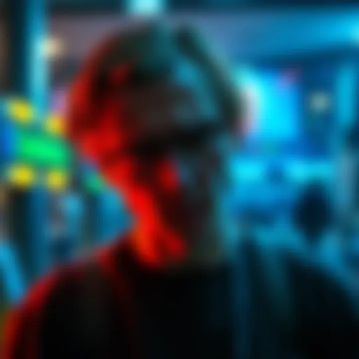 A person shows disappointment after losing money during a currency exchange from euros to USDC