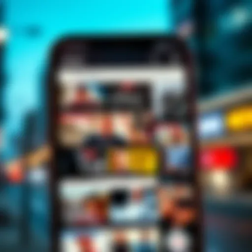A collection of news headlines and articles displayed on a smartphone screen, showing current events and trending topics.