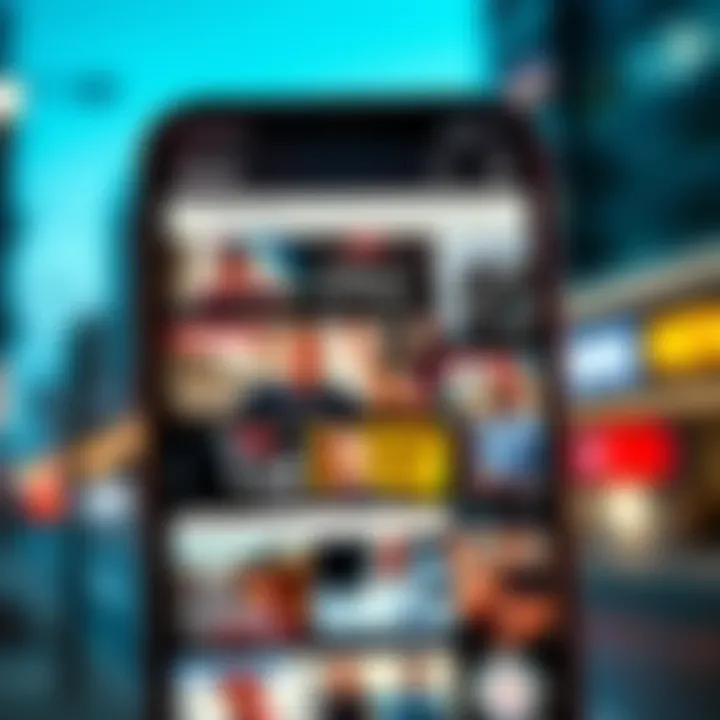 A collection of news headlines and articles displayed on a smartphone screen, showing current events and trending topics.