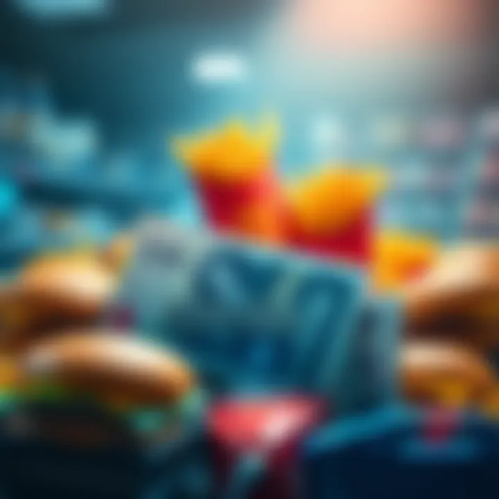 Decline of Purchasing Power Illustration showing Β£100 in cash alongside 20 Big Macs to represent reduced purchasing power due to inflation