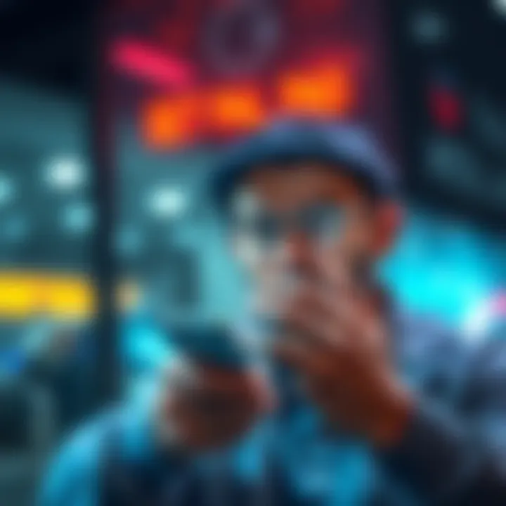 Delays in SEPA Instant Payments A frustrated person looking at a phone showing pending payment status