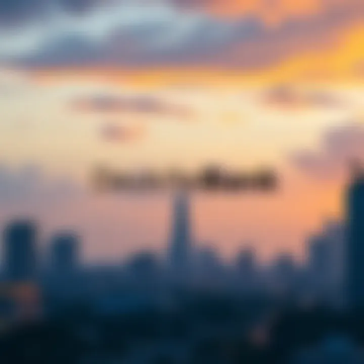 Deutsche Bank logo with a backdrop of Nigeria's skyline representing the financial market