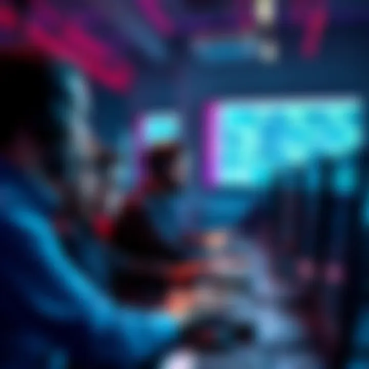 A group of developers working together at computers, discussing software development and the role of automation tools