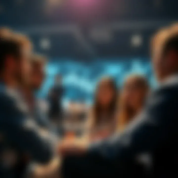 A group of people engaged in a conversation about XRP, sharing thoughts and insights.