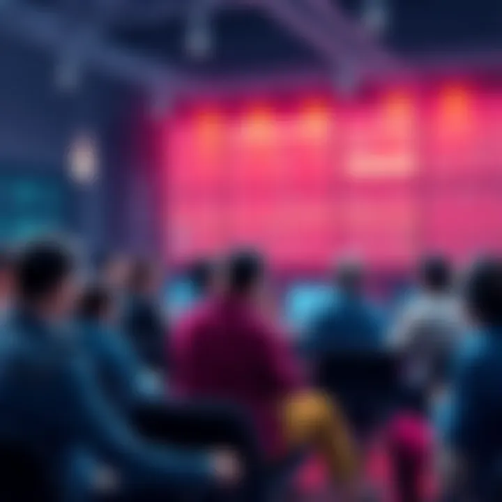 A digital forum discussing current events and trading strategies with people sharing insights and asking questions.