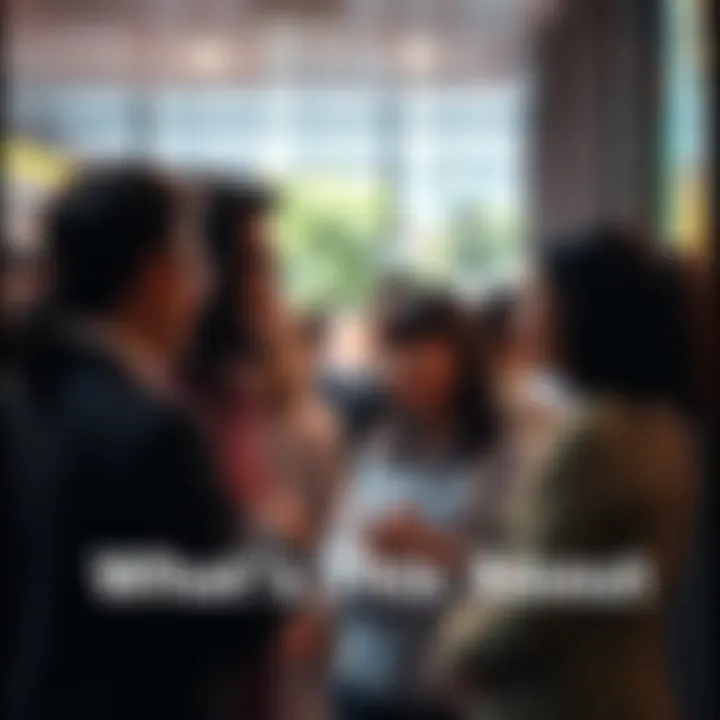 People engaging in a conversation about a relevant new subject, sharing opinions and insights.