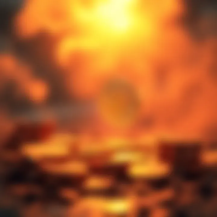 A symbolic representation of Dogecoin's constitution amidst digital currency evolution