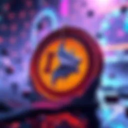 An illustration depicting a digital representation of the $285 million Drift Protocol exploit in the DeFi space, highlighting a fake token and questioning security practices.