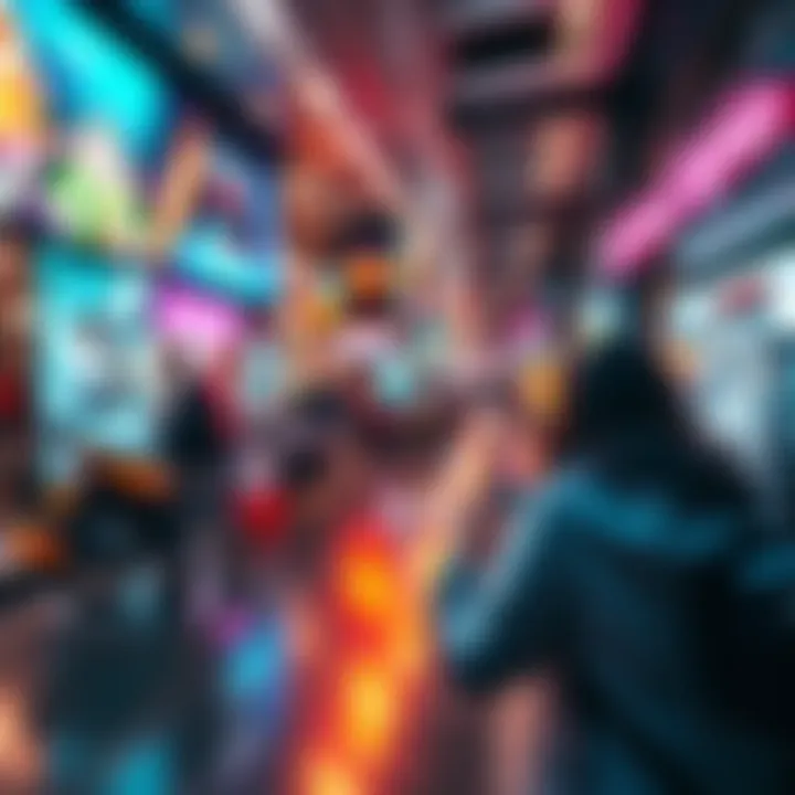 A vibrant intersection of technology, lifestyle, and innovation capturing contemporary trends.