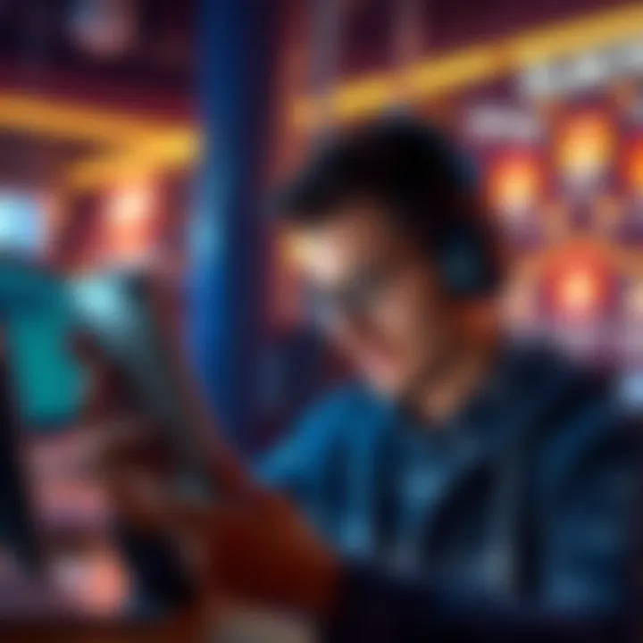 A person analyzing an email for verification