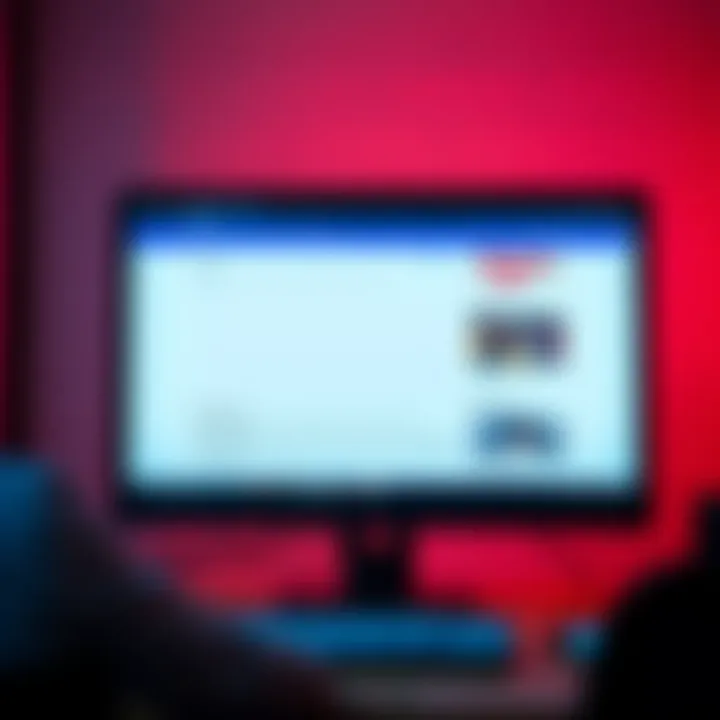 A computer screen displaying a blank forum page, indicating the sudden disappearance of an online community.