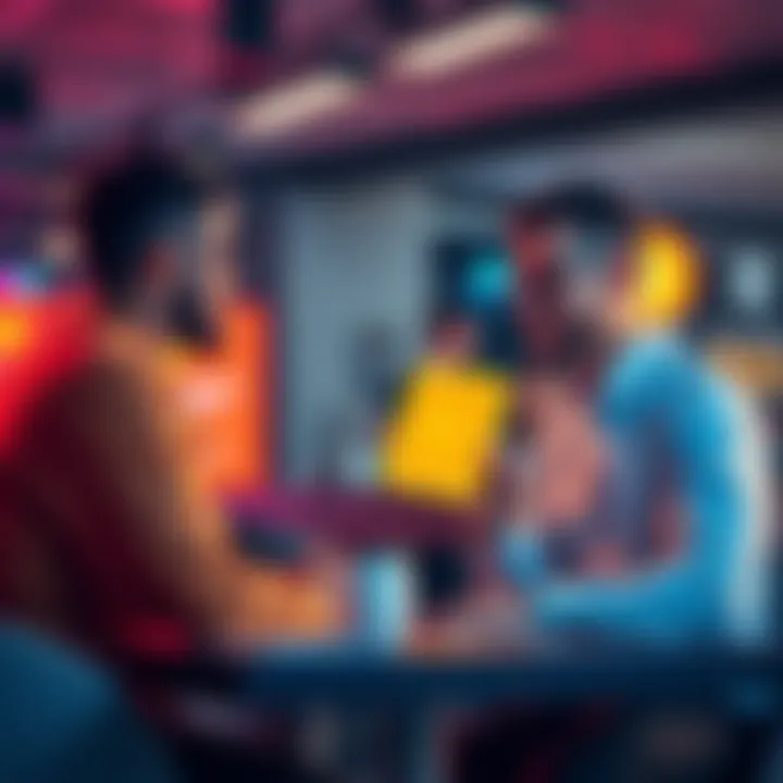 A project manager and developer discussing a new meme coin in a casual setting.