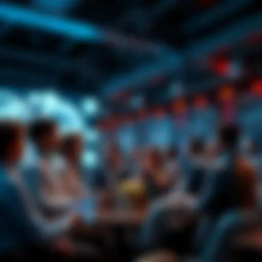People engaging in a conversation about Ethereum topics and news