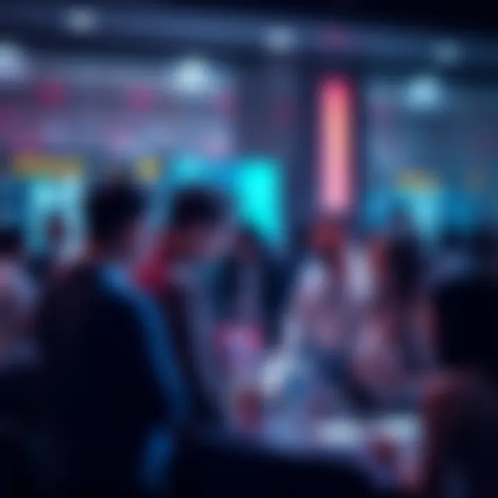 People engaging in conversation about Ethereum trends