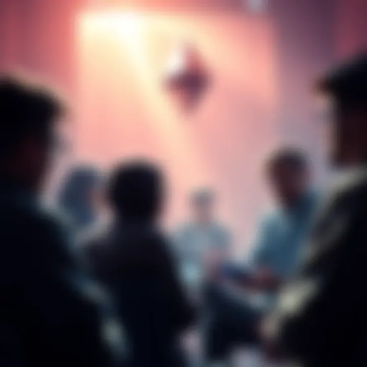 People discussing Ethereum topics and price analysis