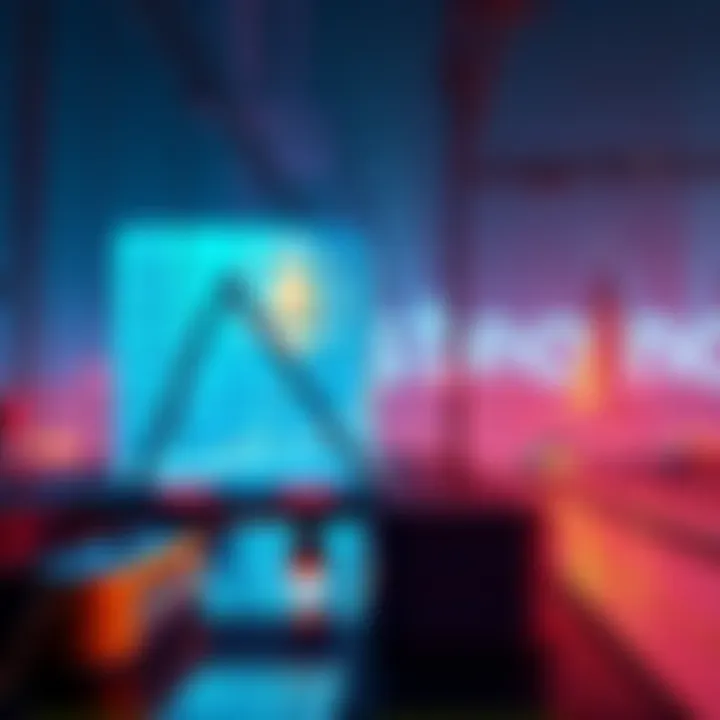 A visual representation of Ethereum blockchain technology, highlighting FOCIL and encrypted mempools with symbols of decentralization and privacy.