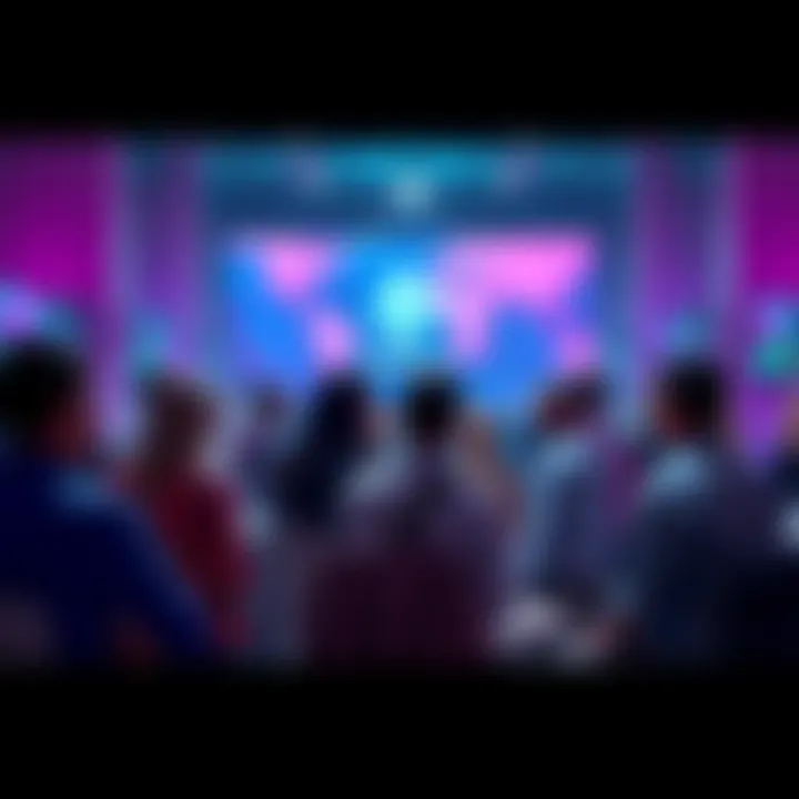 A group of people discussing Ethereum topics in a vibrant forum setting