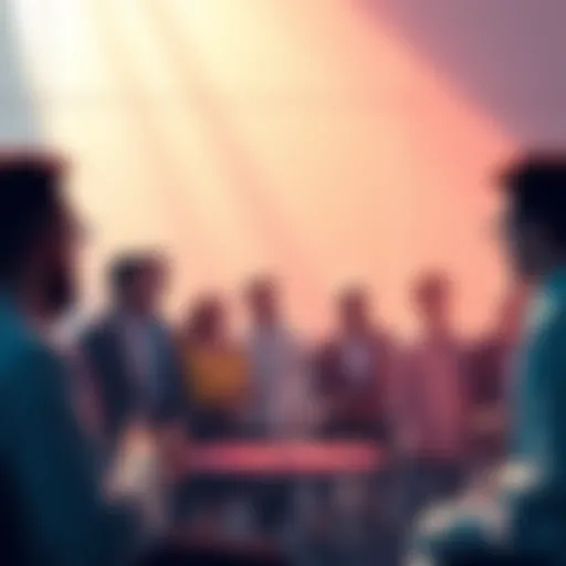 Community members engage in a discussion about Ethereum topics and news