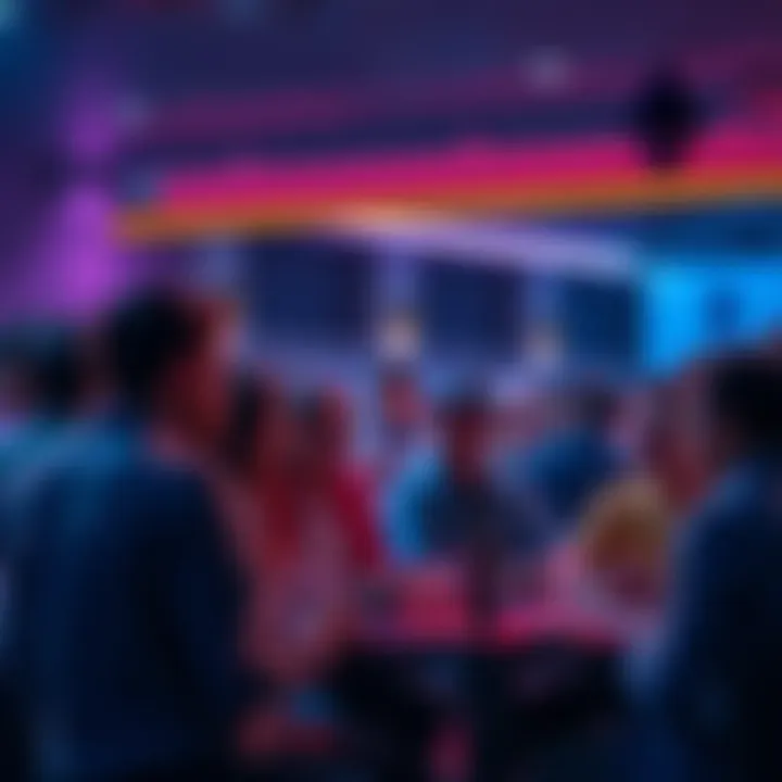 People engaged in a lively conversation about Ethereum topics