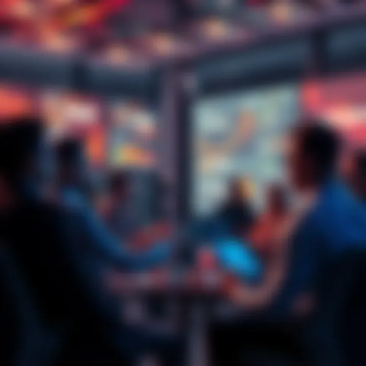 A group of people discussing Ethereum and market news in a vibrant online forum setting.