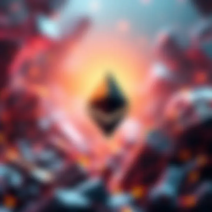 Future of Ethereum An abstract representation of Ethereum's growth and potential future technologies