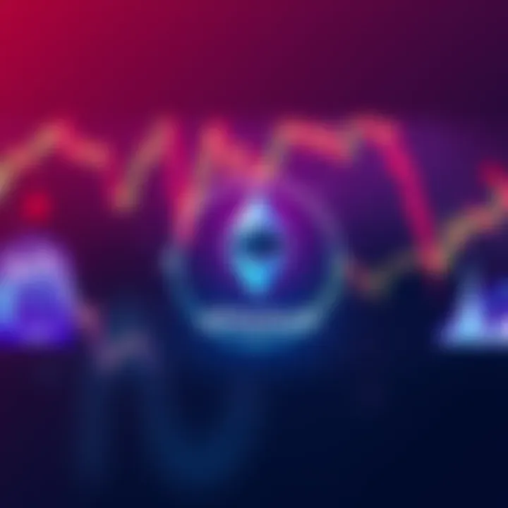 A graphic showing Ethereum price graphs with a target mark at $2.8K, indicating market challenges and trends.