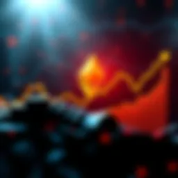 Graph showing rising profits in Ethereum investment