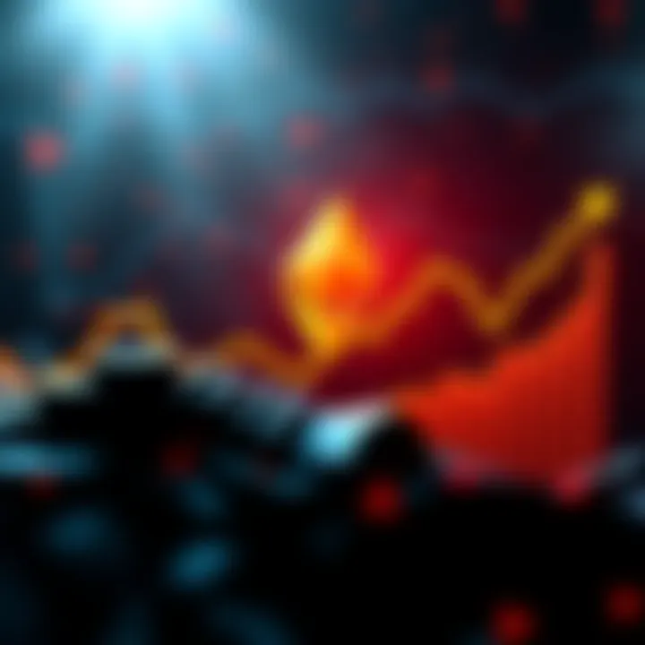 Graph showing rising profits in Ethereum investment