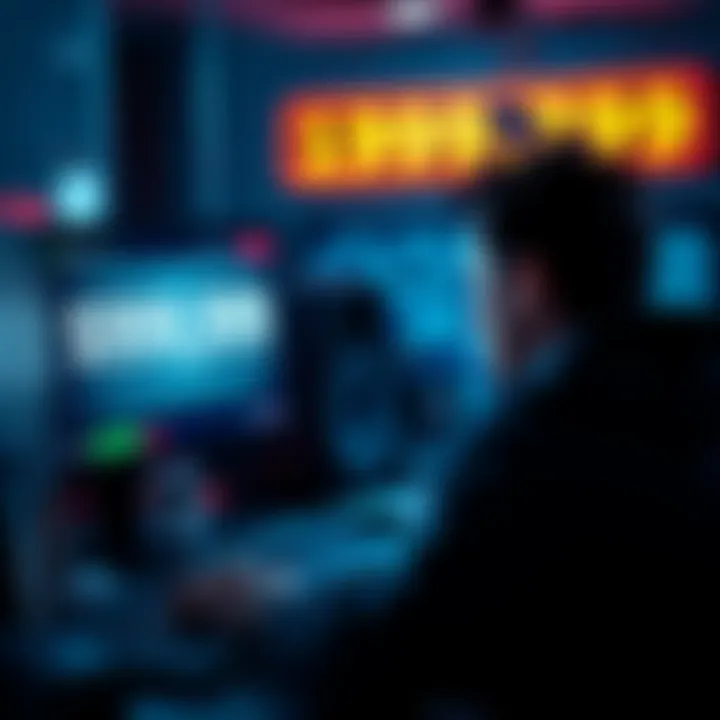 A shocked person staring at their computer screen after losing a huge amount of USDT in a transaction