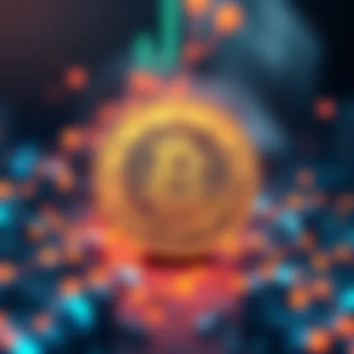 Representation of ODDO BHF's Euro-backed stablecoin on the Polygon platform with digital finance elements