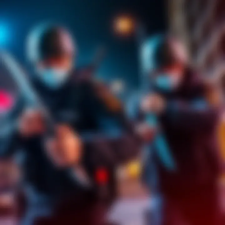 Two fake police officers threaten a French couple at knifepoint during a robbery