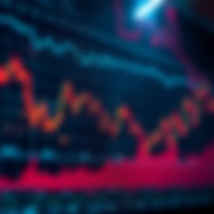 Falling Stocks A stock chart showing a steep decline, representing investment losses.