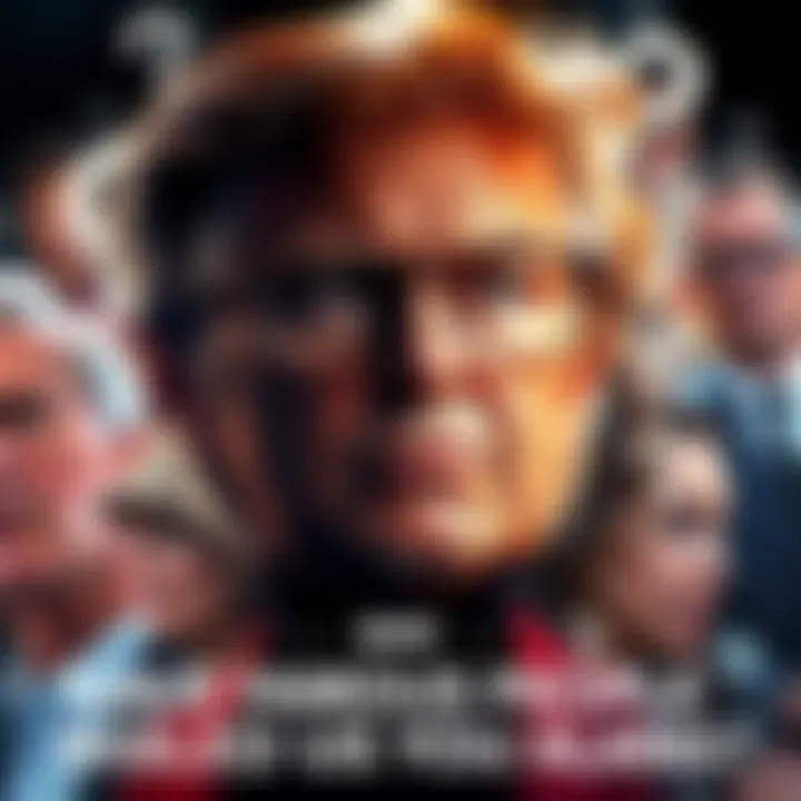 A collage of famous people with question marks around them, symbolizing doubt and curiosity about their true intentions.