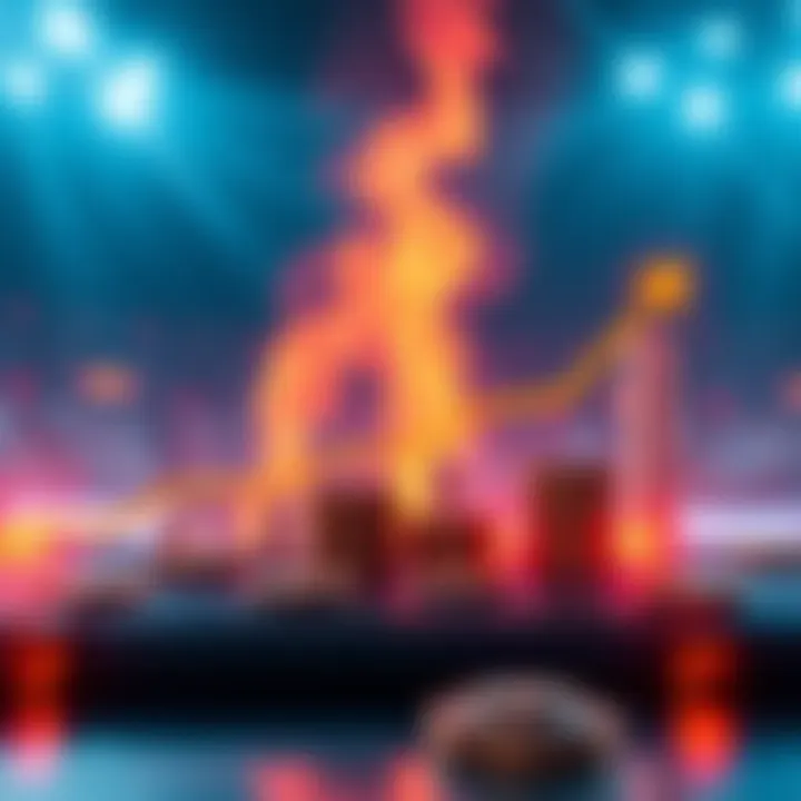 Fan Tokens Growth Graph showing rising values of fan tokens after recent sports events