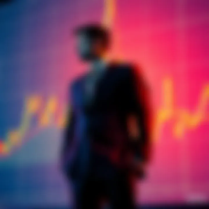 FBI Director Kash Patel stands in front of a stock chart, reflecting on his recent MicroStrategy stock purchase
