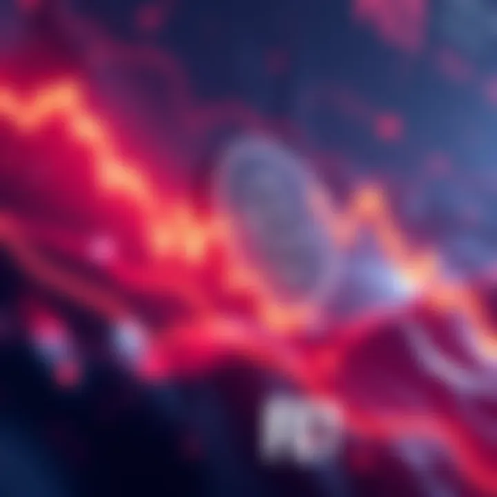 A line graph showing a steep decline in FET's price from above $1 to nearly $0 over the past year.