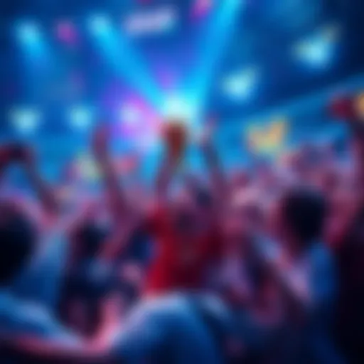 Fans celebrating with digital tickets for the FIFA World Cup on the Avalanche Network