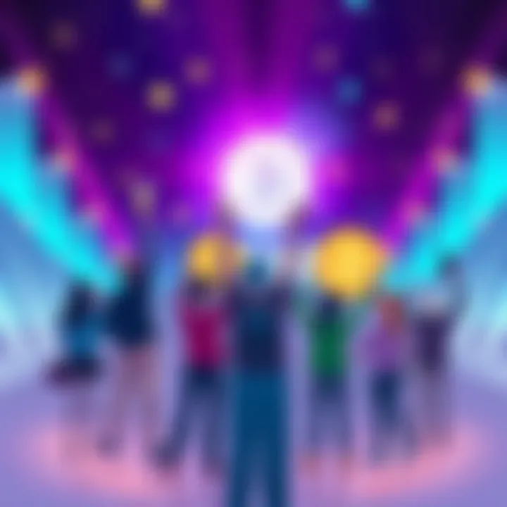 A bright illustration showing a group of people celebrating financial growth, with Litecoin and Dogecoin symbols in the background, representing hope for a prosperous 2026.