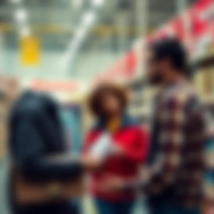 First Amendment Auditor at Costco A first amendment auditor discussing rights with a Costco employee in a retail setting