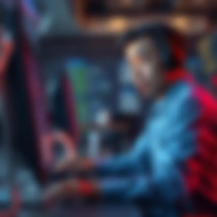 A person looking frustrated while using a computer, expressing dissatisfaction with automated support systems in crypto