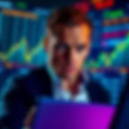 Trader shows frustration over slow Dexscreener token indexing, with charts displaying rising token values in the background