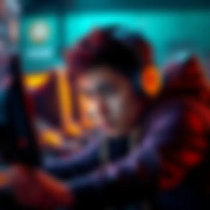 Frustrated Gamer Seeking Help A gamer looking at their screen with disappointment after missing a reward.