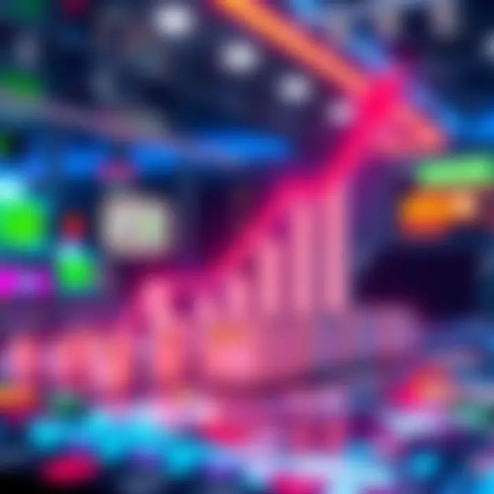 A graphic showing a rise in gaming transactions on Layer 2 networks, with digital game icons and arrows indicating upward movement.