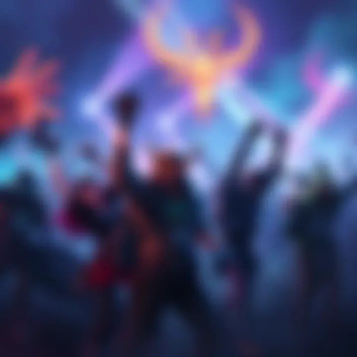GD Community Players Completing Extreme Demons Group of gamers celebrating after completing difficult levels in GD community
