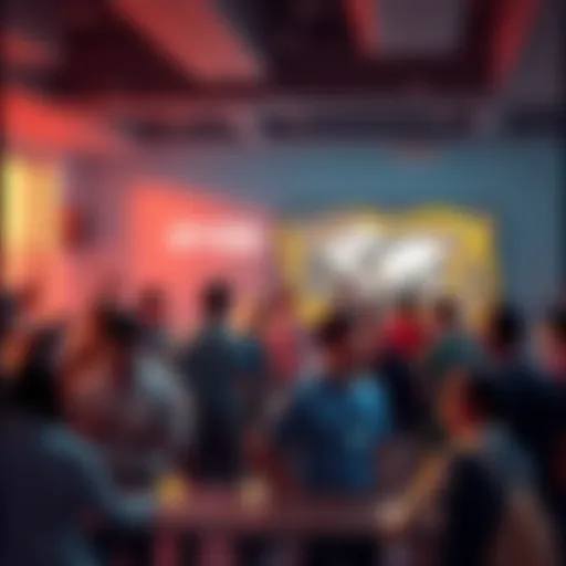 People engaging in discussions at the Gimbalabs Governance Spaces event