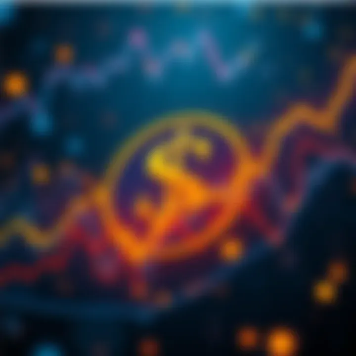 Visual representation of Goldman Sachs investing in Solana cryptocurrency, featuring the Solana logo and a financial graph indicating growth.